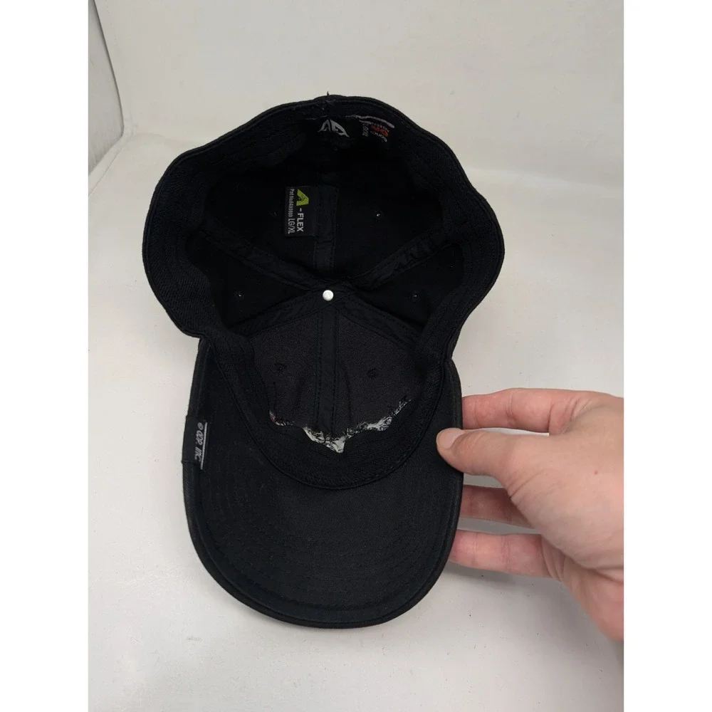 Grateful Dead Dancing Bears Strapback Hat Black GDP Official Vintage Sz Large XL